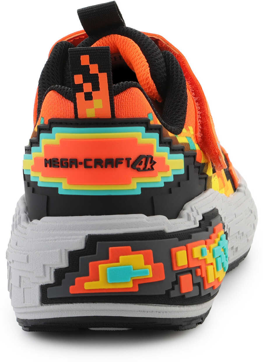 Sneakers SKECHERS Mega-Craft 4K Orange/Black Orange Baieti (BM 18694756) 5