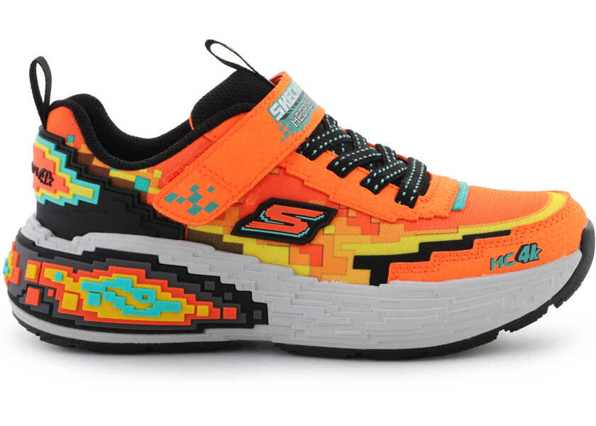 Sneakers SKECHERS Mega-Craft 4K Orange/Black Orange Baieti (BM 18694756) 6