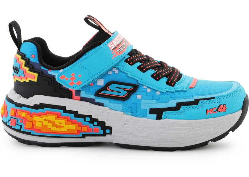 Sneakers SKECHERS Mega-Craft 4K TURQUOISE/BLACK Blue Baieti (BM 18694759) 6