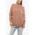 Elisabetta Franchi Dropped Shoulder Tricot Sweater Brown