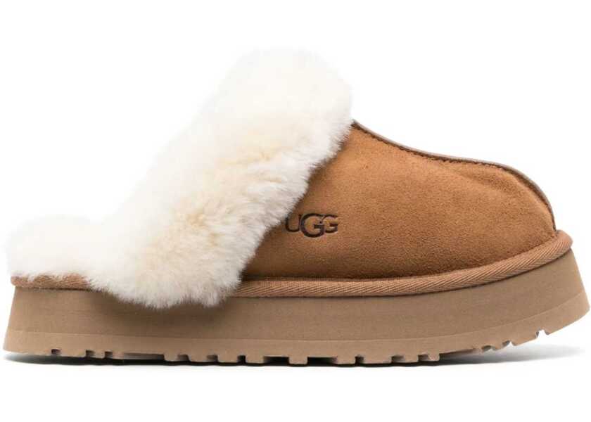 Sandale UGG Slip-On Shoe Disquette BROWN Femei (BM 18694960) 2