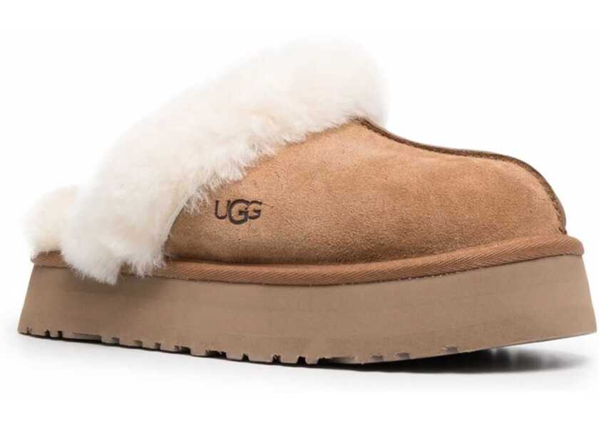Sandale UGG Slip-On Shoe Disquette BROWN Femei (BM 18694960) 3