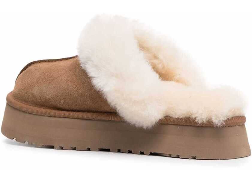 Sandale UGG Slip-On Shoe Disquette BROWN Femei (BM 18694960) 5