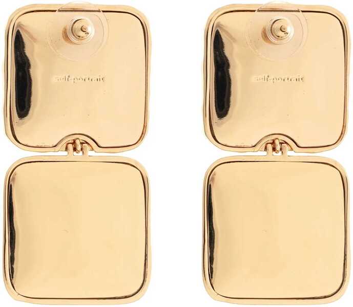 Cercei Self-Portrait Earrings With Pearls GOLD Femei (BM 18694993) 4