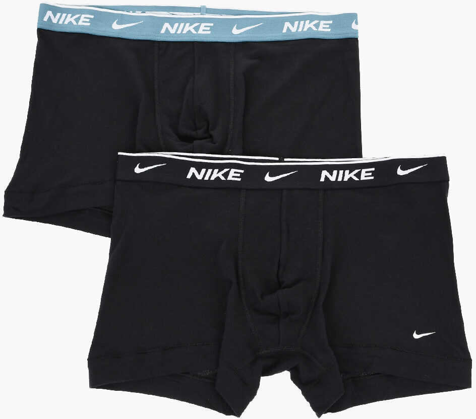 Lenjerie intima Nike Dri-Fit Cotton Stretch 2 Pairs Boxer Set Black Barbati (BM 18695092) 2
