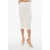 Elisabetta Franchi Knit Pencil Skirt With Zip White