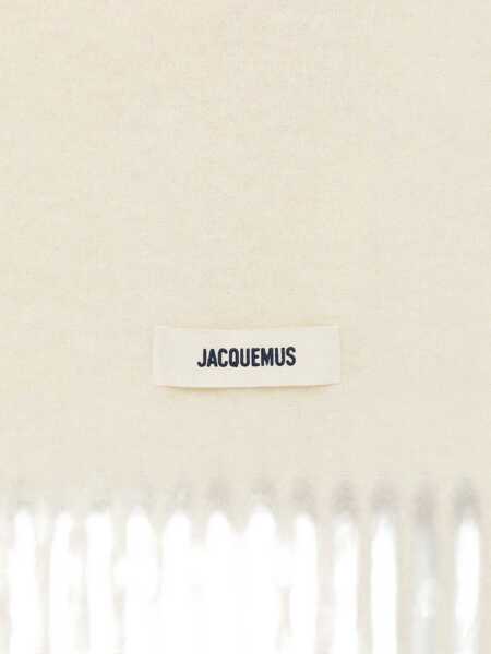 Esarfe JACQUEMUS The Scarf Wagon BEIGE Femei (BM 18695239) 2
