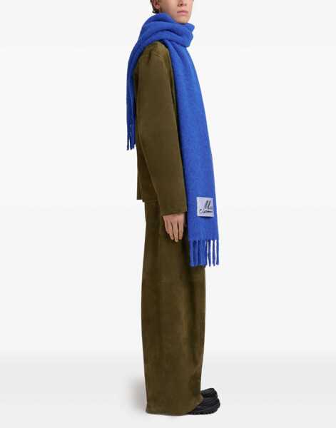 Esarfe Marni Alpaca Scarf BLUE Barbati (BM 18695257) 4
