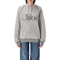 Bluze de trening Chloé Oversized Logo Hoodie Femei