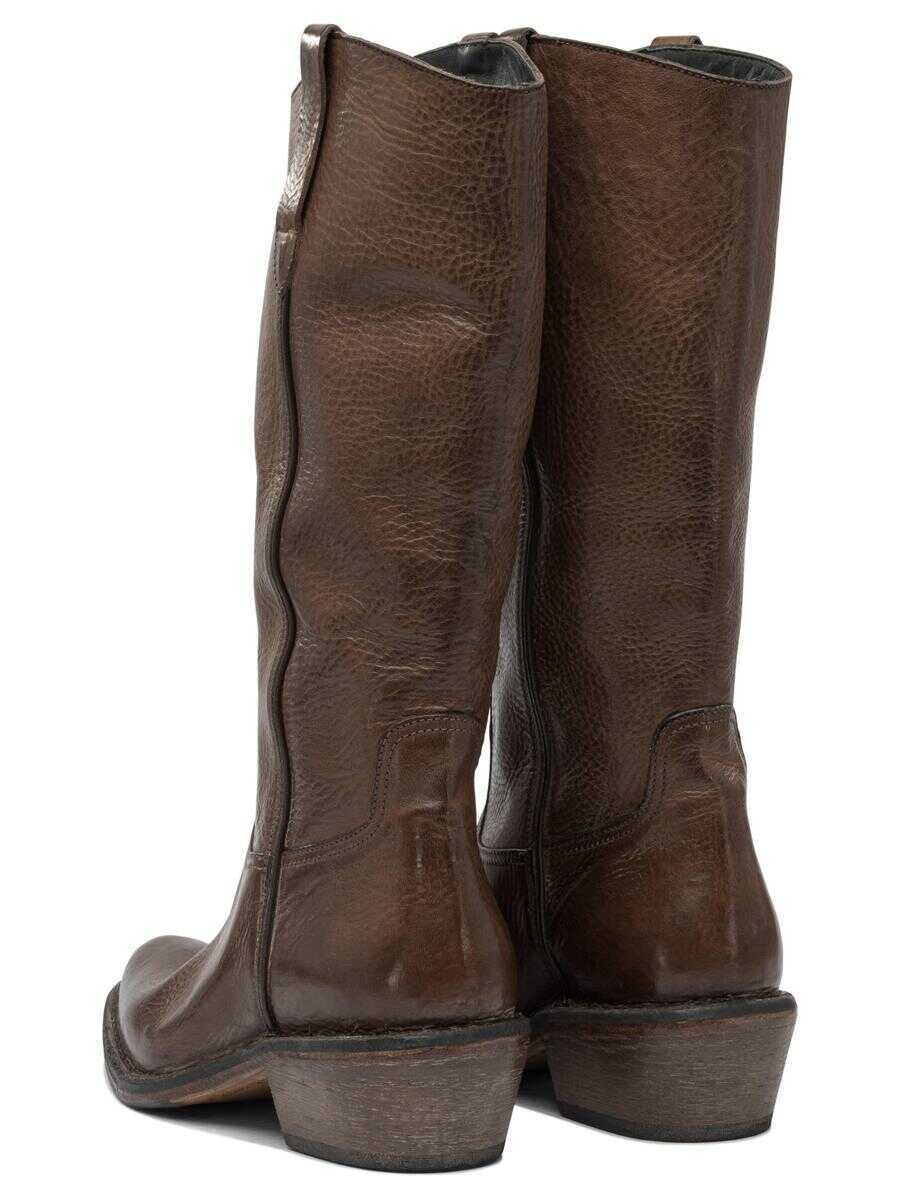 Bocanci MOMA Moma Dallas 50Mm Boots BROWN Femei (BM 18696819) 4