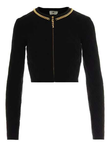 Cardigane Elisabetta Franchi Elisabetta Franchi Cardigan Black Femei (BM 18697521) 1
