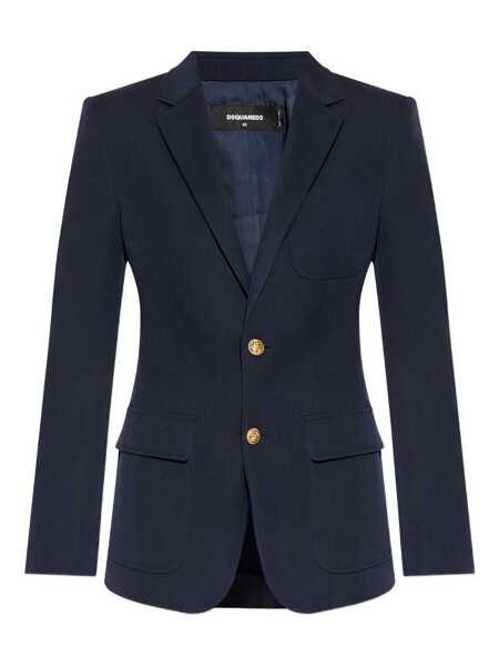 Geci DSQUARED2 DSQUARED2 Jackets And Vests BLUE Femei (BM 18697662) 1