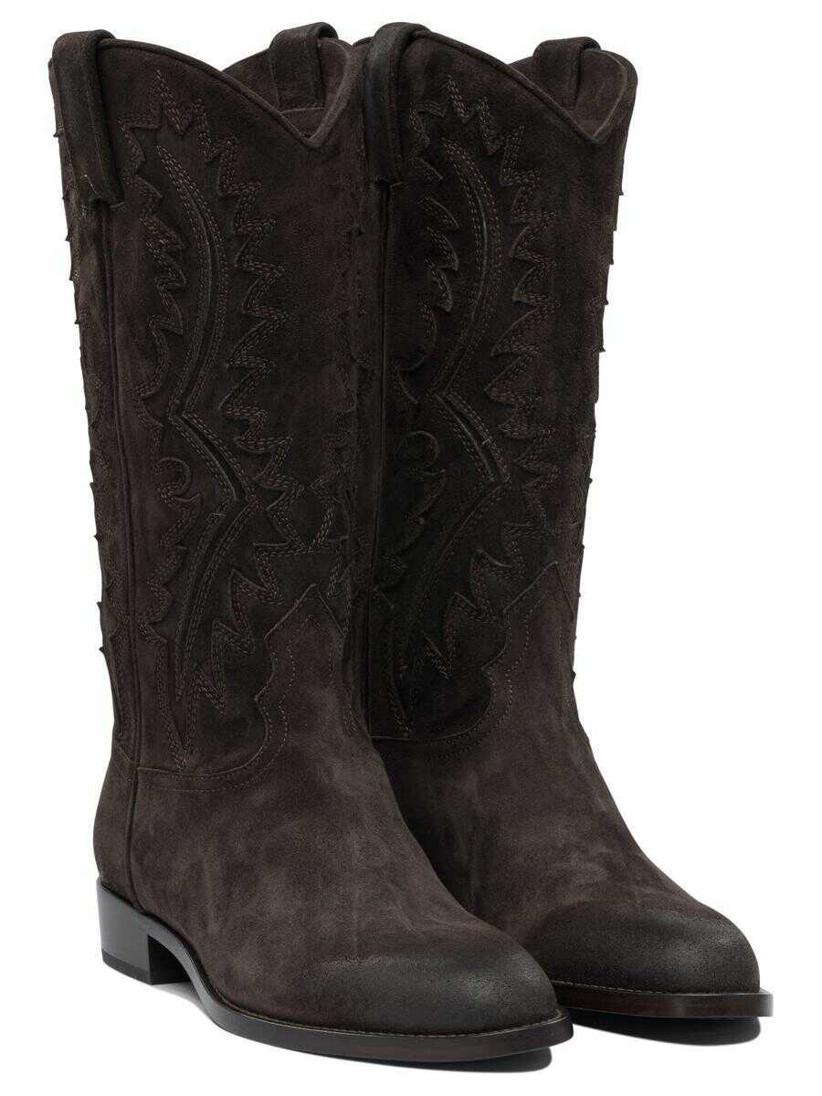Bocanci SARTORE Sartore Boots BROWN Femei (BM 18697704) 2