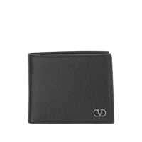 Portofele Valentino Garavani Vlogo Signature Leather Wallet Barbati