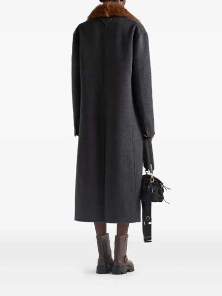 Paltoane Prada Prada Coats GREY Femei (BM 18698544) 3