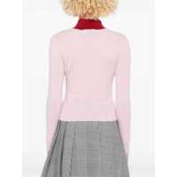 Pulovere Dama - Cardigane Self-Portrait Merino Wool Cardigan PINK Femei (BM 18698623) - B-mall.ro