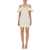 ROTATE Birger Christensen Mini Dress With Bare Shoulders IVORY
