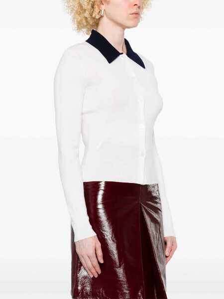 Cardigane Self-Portrait Merino Wool Cardigan IVORY Femei (BM 18698638) 3