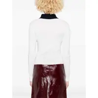 Pulovere Dama - Cardigane Self-Portrait Merino Wool Cardigan IVORY Femei (BM 18698638) - B-mall.ro