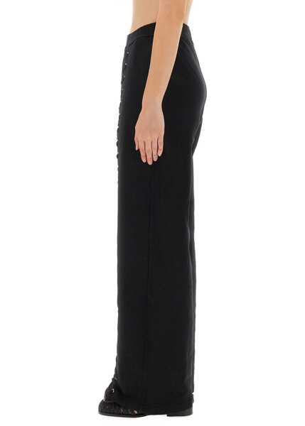 Pantaloni casual ROTATE Birger Christensen Sports Pants With Laces BLACK Femei (BM 18698641) 3