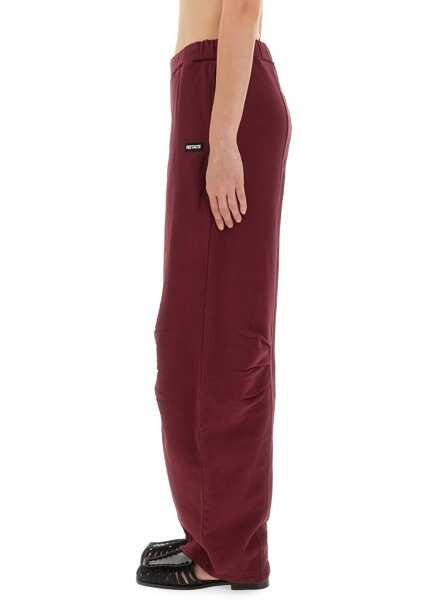 Pantaloni casual ROTATE Birger Christensen Sports Pants Terry Back BORDEAUX Femei (BM 18698647) 3