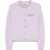 Self-Portrait Knitted Cardigan With Crystals LILAC