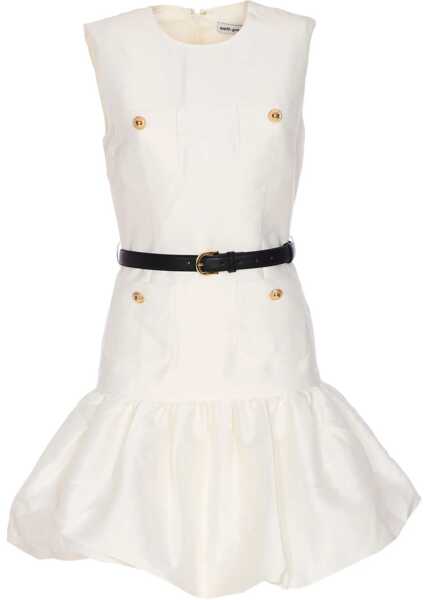 Rochii casual Self-Portrait Taffeta Mini Dress IVORY Femei (BM 18698683) 1