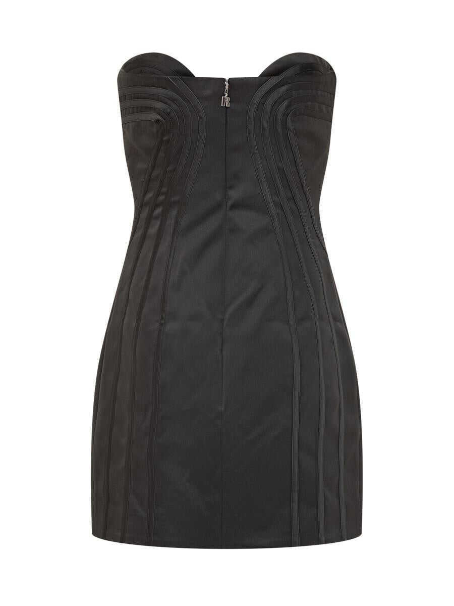 Rochii ROTATE Birger Christensen Rotate Birger Christensen Mini Rotate Dress Black Femei (BM 18699573) 2