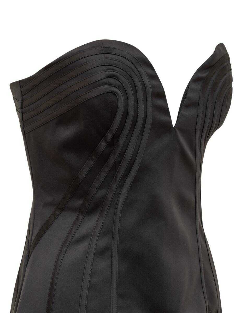 Rochii ROTATE Birger Christensen Rotate Birger Christensen Mini Rotate Dress Black Femei (BM 18699573) 4