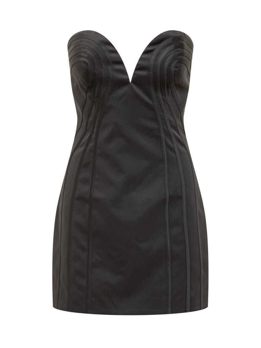 Rochii ROTATE Birger Christensen Rotate Birger Christensen Mini Rotate Dress Black Femei (BM 18699573) 1