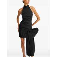 Rochii ROTATE Birger Christensen Dama - Rochii ROTATE Birger Christensen Rotate Birger Christensen Satin Bow Dress Black Femei (BM 18699576) - B-mall.ro