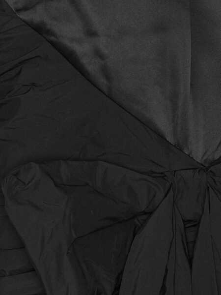 Rochii ROTATE Birger Christensen Rotate Birger Christensen Satin Dress With Bow Black Femei (BM 18699576) 5