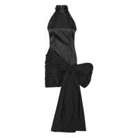 Rochii Rotate Birger Christensen Satin Bow Dress Femei