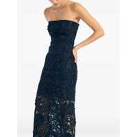 Rochii ROTATE Birger Christensen Dama - Rochii ROTATE Birger Christensen Rotate Birger Christensen Midi Rotate Dress BLUE Femei (BM 18699579) - B-mall.ro