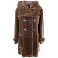 Geci Blancha Straight "Merino Shearling Montgomery" Clothing Femei