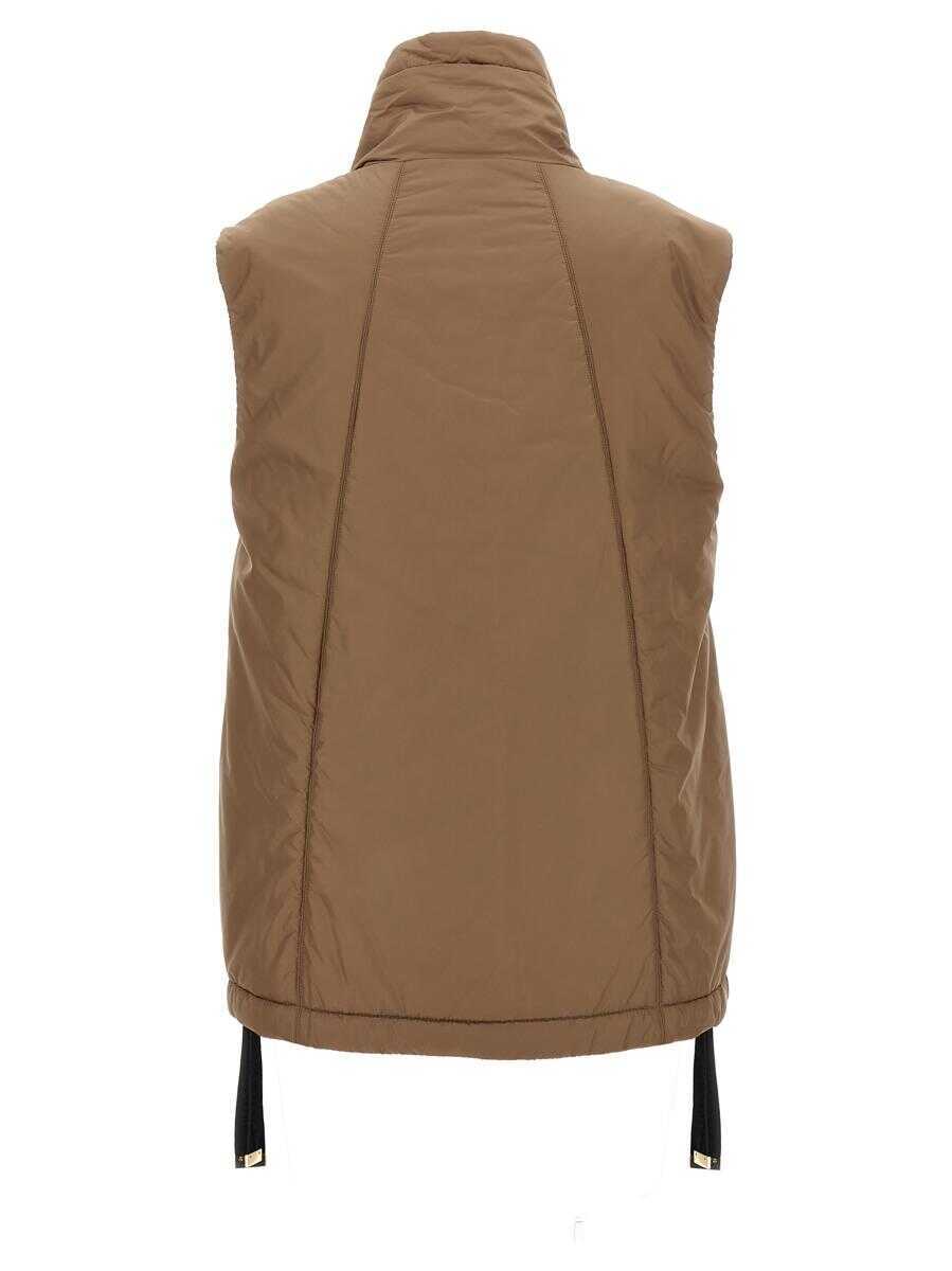 Geci Max Mara Max Mara The Cube Greenve Vest Beige Femei (BM 18700221) 2
