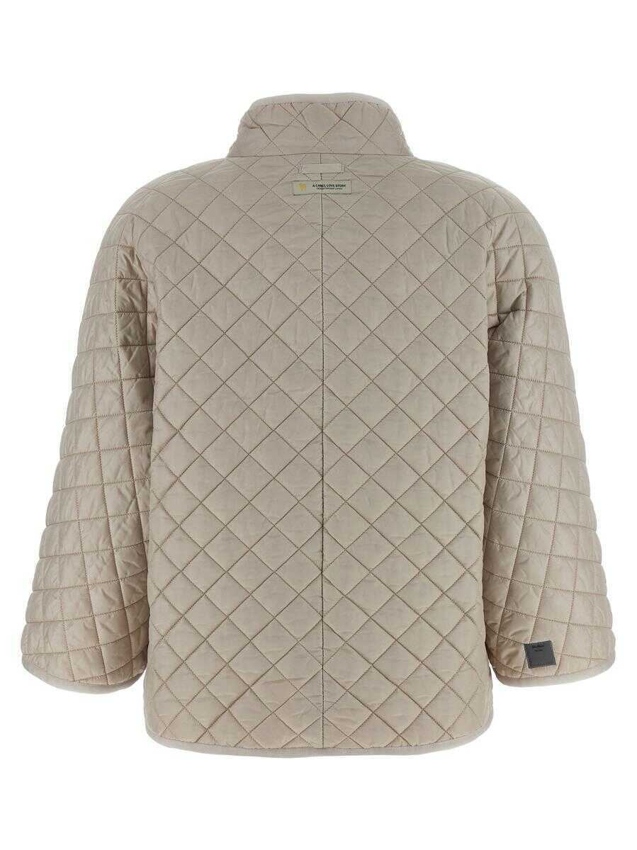Geci Max Mara Max Mara The Cube Delfina Reversible Hood GRAY Femei (BM 18700227) 3