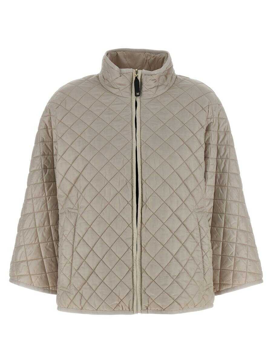 Geci Max Mara Max Mara The Cube Delfina Reversible Hood GRAY Femei (BM 18700227) 1
