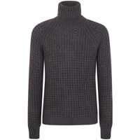 Pulovere Roberto Collina Military Stitch Long Sleeves Turtle Neck Sweater Clothing Barbati