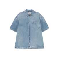 Camasi 7 For All Mankind "Over Camp Mason" Short Sleeves Shirt Clothing Barbati