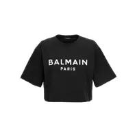 Tricouri Balmain Logo T-Shirt Femei