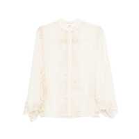Topuri Chloé Top White Femei