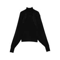 Pulovere Liu Jo Sweatshirt Featuring A Turtleneck Femei
