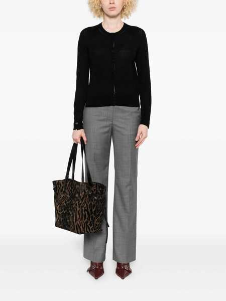 Cardigane Liu Jo Liu Jo Cardigan Made From Virgin Wool Black Femei (BM 18701706) 2