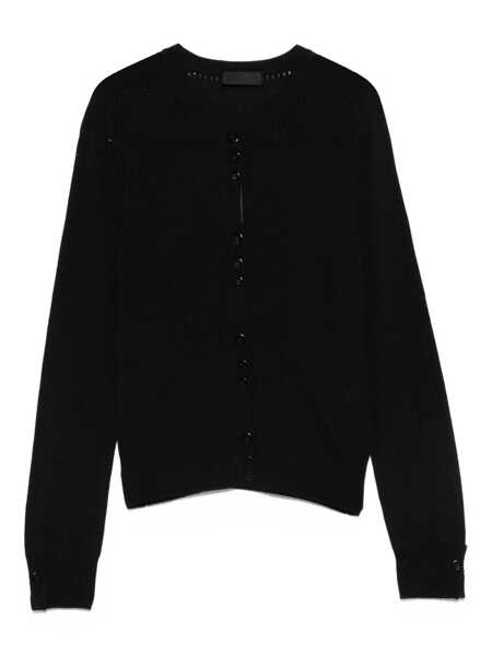 Cardigane Liu Jo Liu Jo Cardigan Made From Virgin Wool Black Femei (BM 18701706) 1