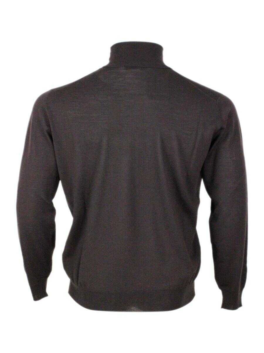 Pulovere FILIPPO DE LAURENTIIS Filippo De Laurentiis Sweaters BROWN Barbati (BM 18701838) 3