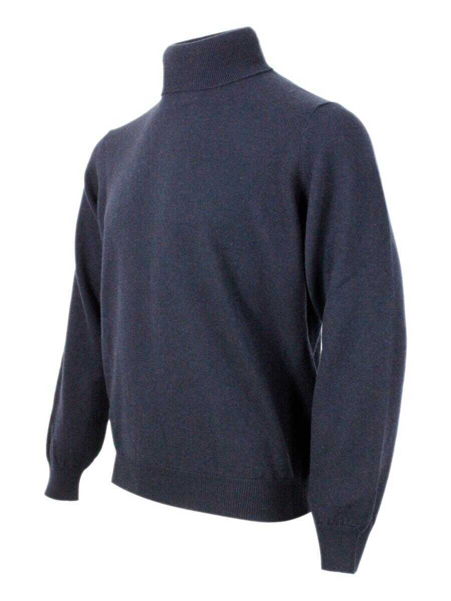 Pulovere FILIPPO DE LAURENTIIS Filippo De Laurentiis Sweaters BLU OLTREMARE Barbati (BM 18701841) 2
