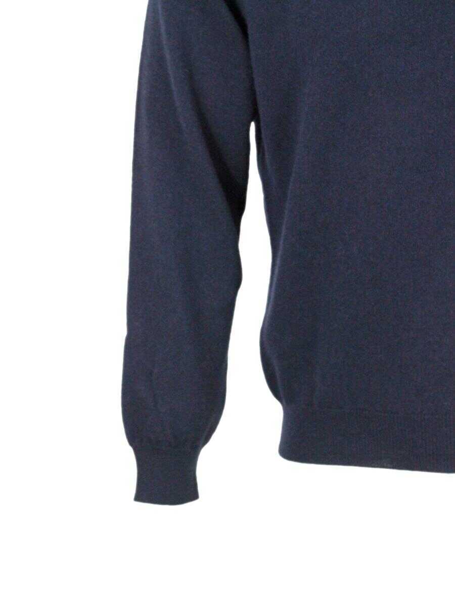 Pulovere FILIPPO DE LAURENTIIS Filippo De Laurentiis Sweaters BLU OLTREMARE Barbati (BM 18701841) 4