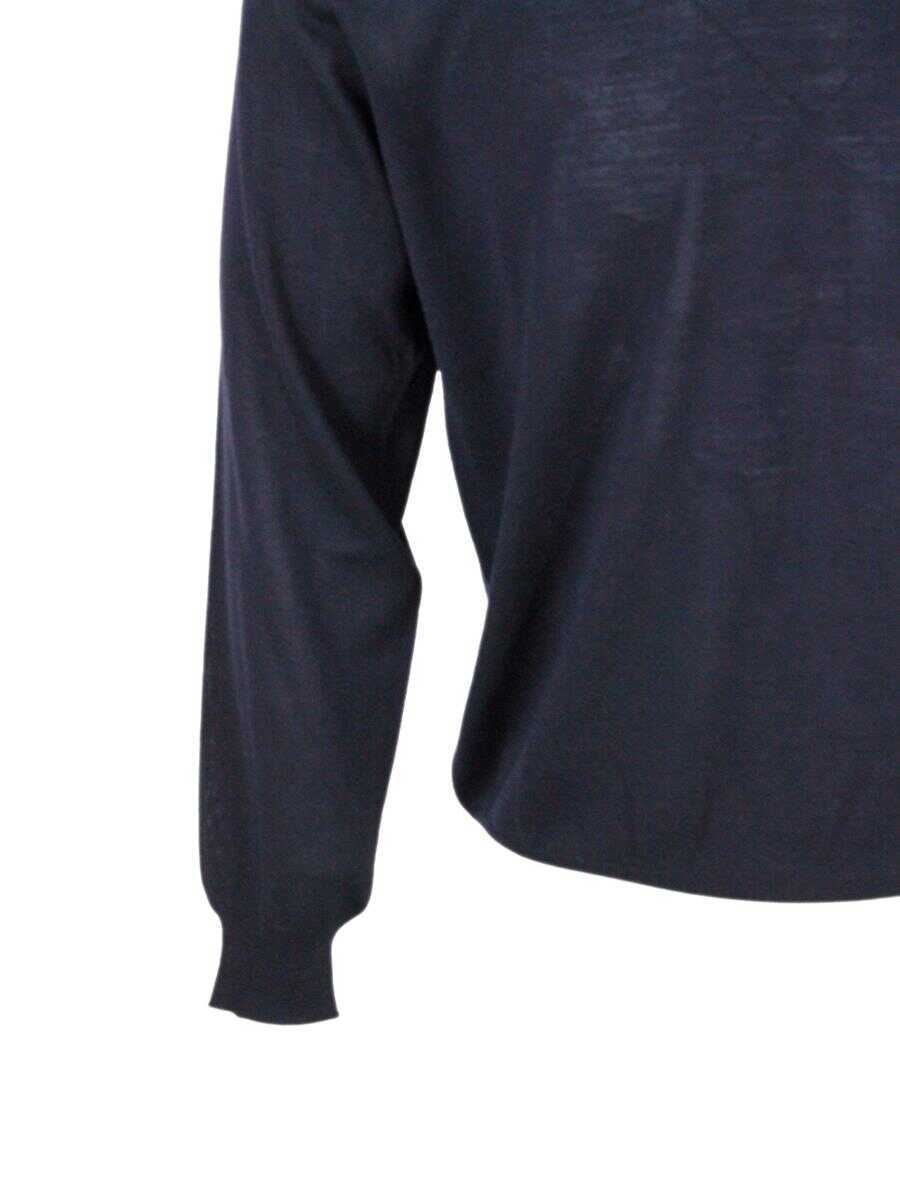 Pulovere FILIPPO DE LAURENTIIS Filippo De Laurentiis Sweaters BLUE Barbati (BM 18701844) 4