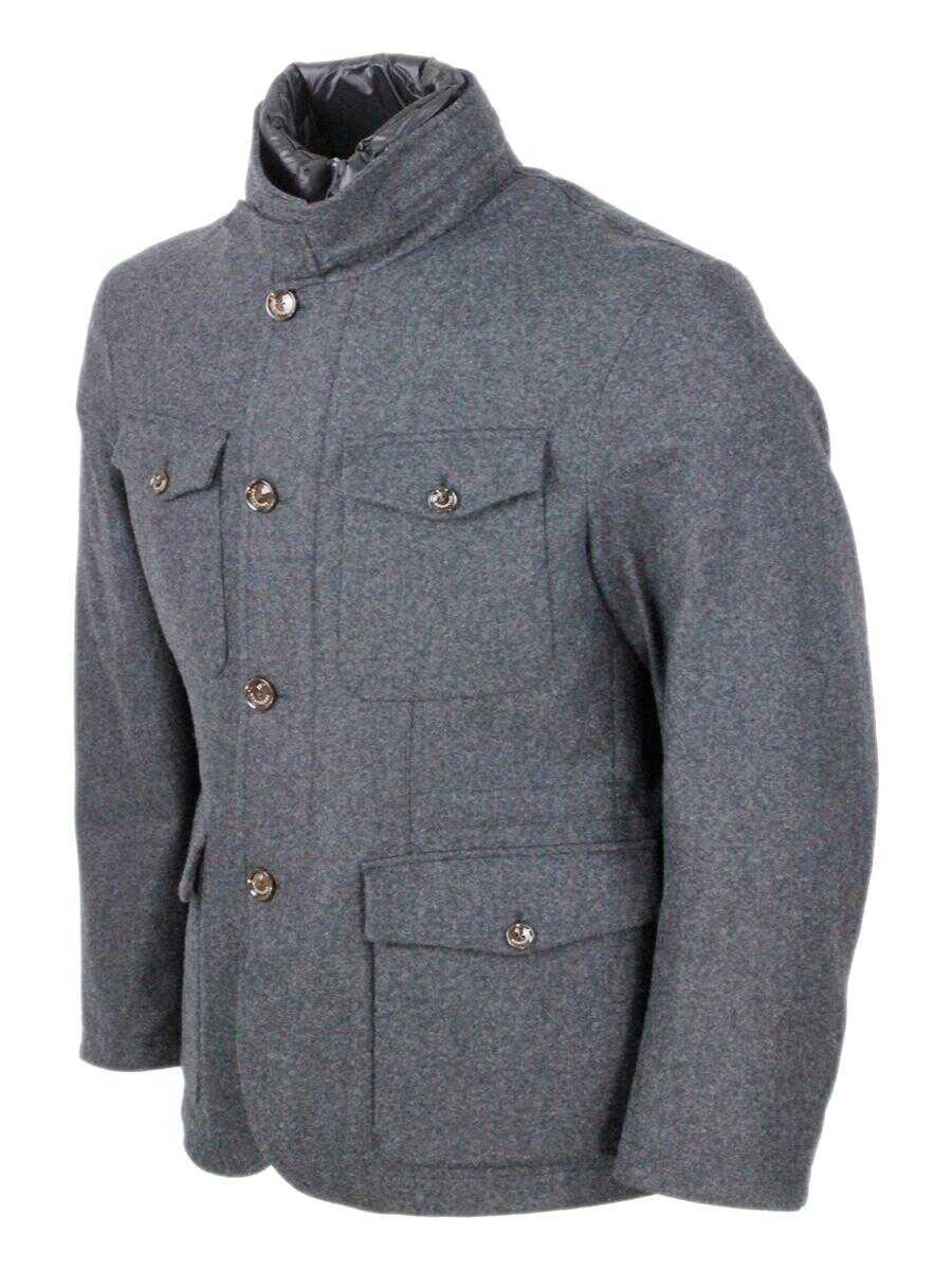 Geci MONTECORE Montecore Jackets GRIGIO LAVA Barbati (BM 18701979) 2